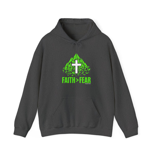 Faith Over Fear Hoodie Psalm 56:3 – Unisex Christian Streetwear Hoodie with Bible Verse Inspirational